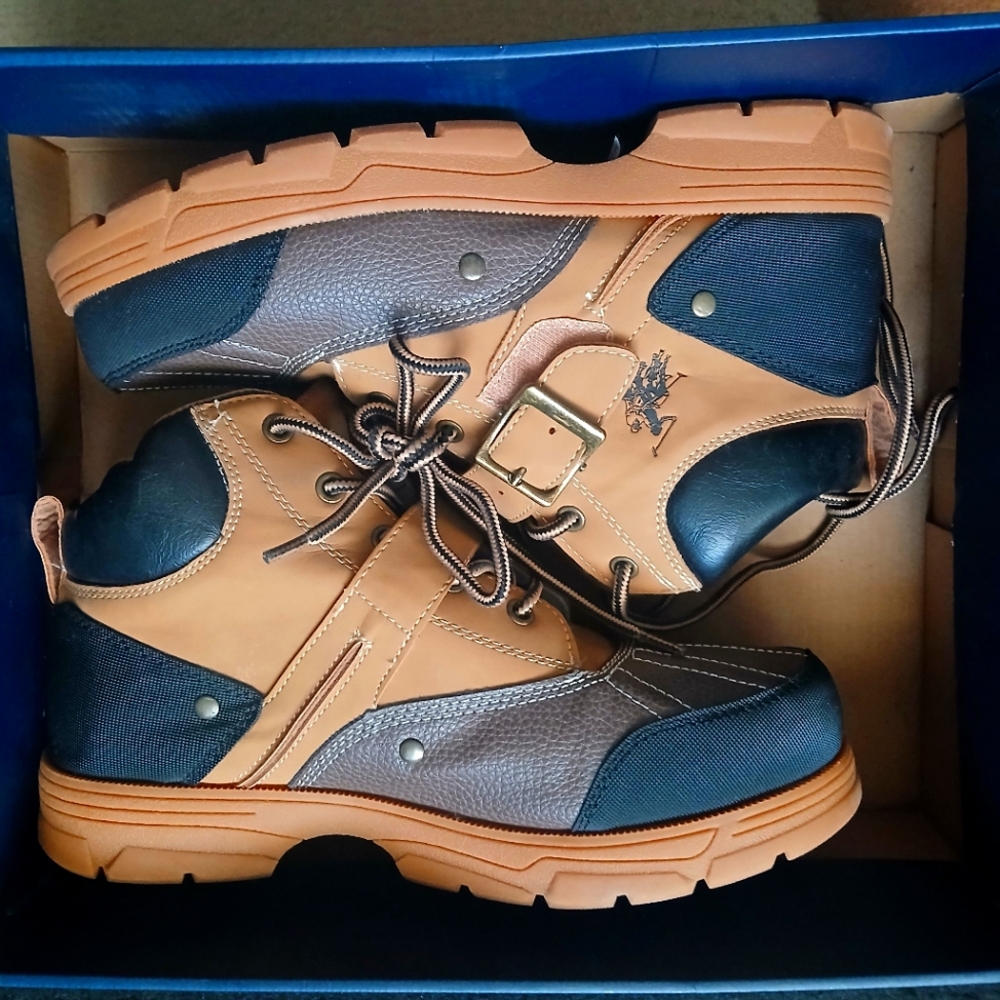 U.S. Polo Assn. Size 5.5M Kedge  Wheat/Brown Casual Boot.